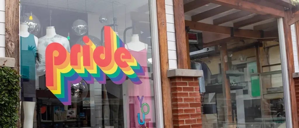 Eye-Catching Window Decals for Seasonal Campaigns