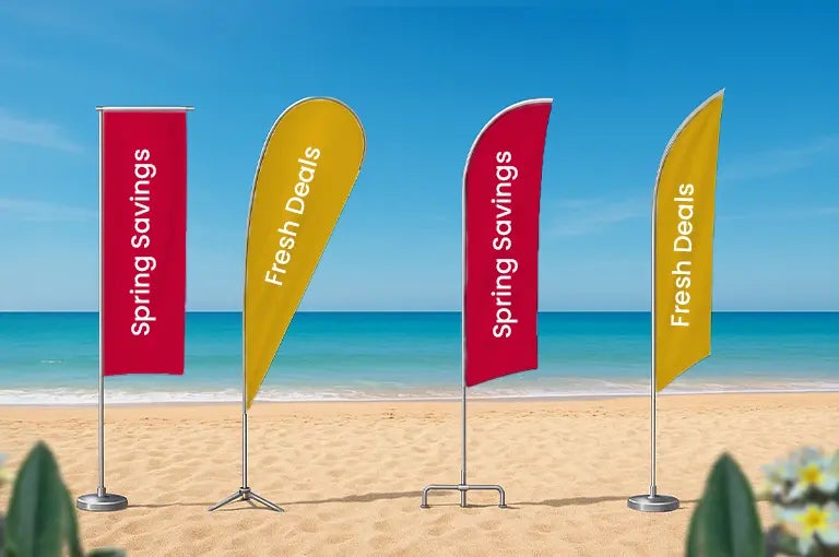 How Flags Create Promotional Waves in Early Spring