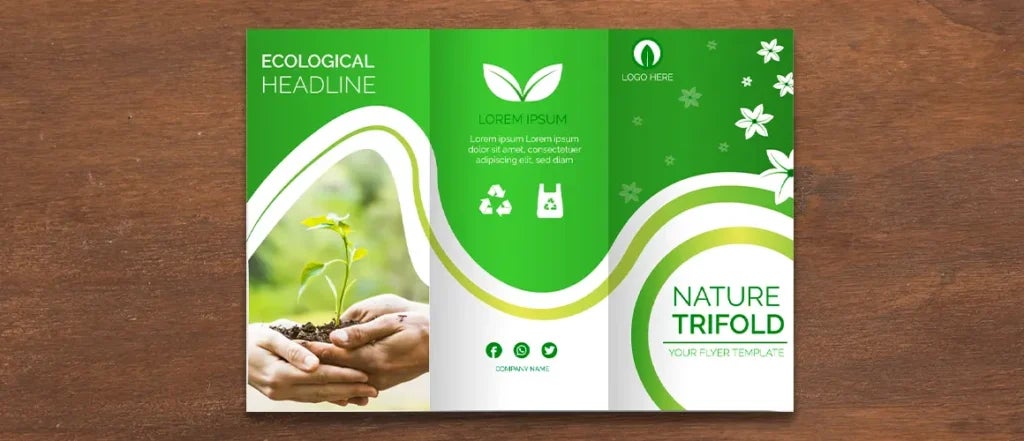 Tri Fold Promotional Brochures