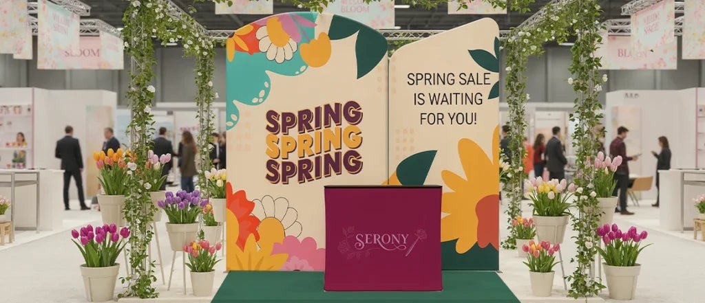 Exhibition Display Stands for Spring Season Business Promotion