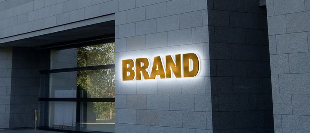 The Elegance of Halo Lit LED Letters