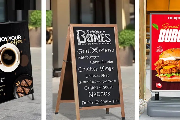 How Pavement Signs Help Businesses Stand Out in High-Foot-Traffic Areas
