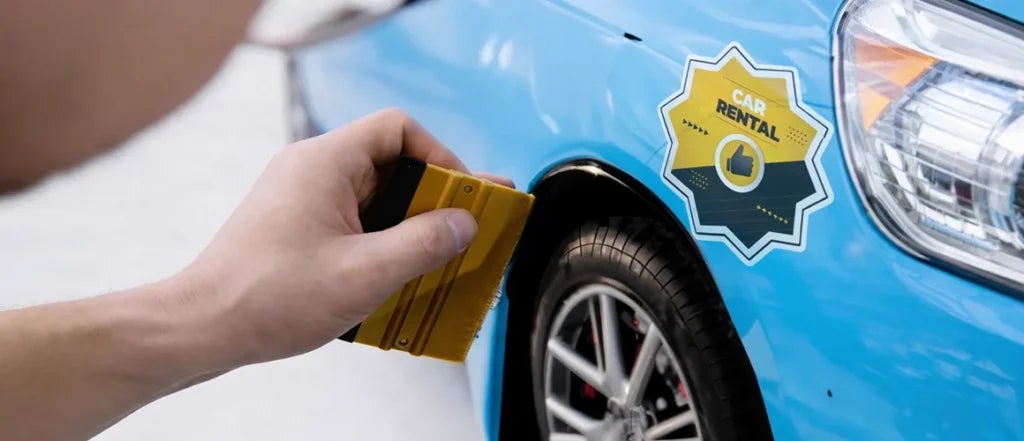 Gathering the Right Tools for Car Decals Placement Like Squeegee