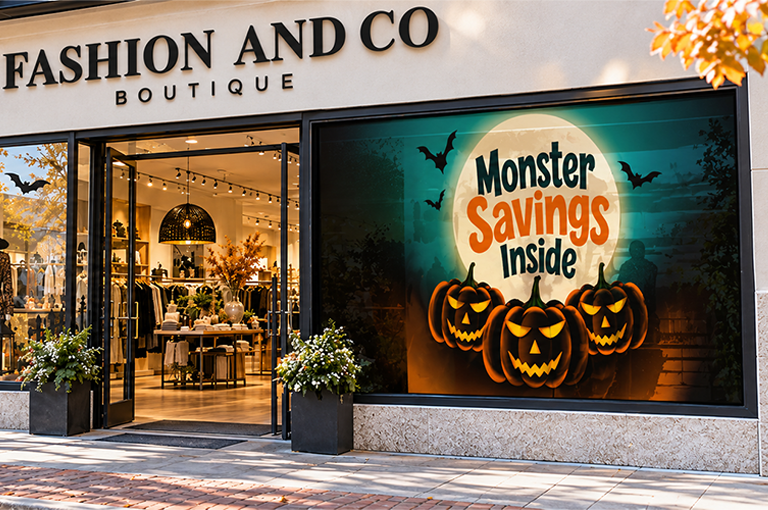 Creative Halloween Sign Ideas for Shops, Cafes, and Local Events